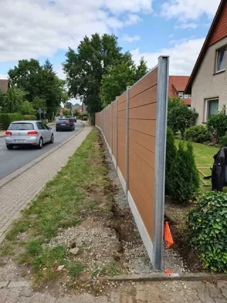 Lärmschutzzaun in Leipzig - fachgerechte Ausführung vor Ort